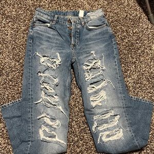H&M Boyfriend Low Waist Jeans